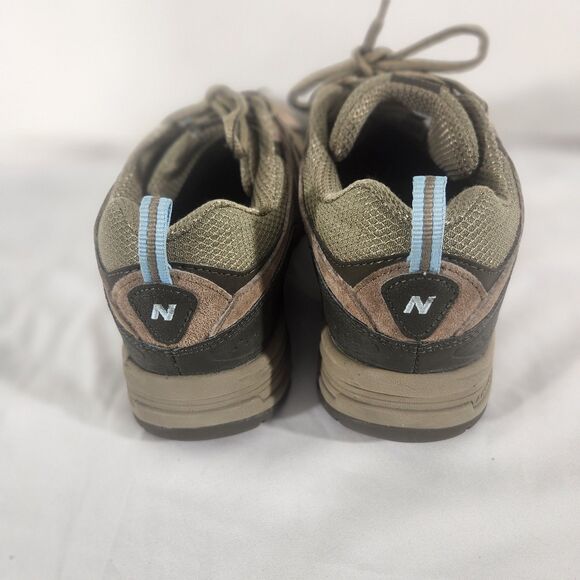 New Balance 759 Trail Running Shoes Country Hiking Brown Blue Suede Womens 10.5 - Picture 3 of 9